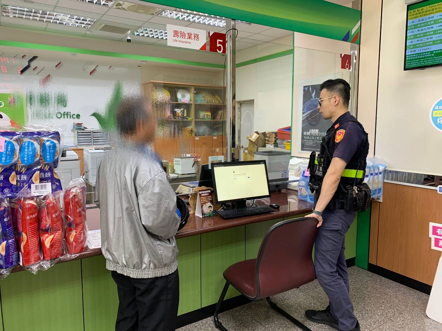 台灣好報- 詐騙集團半路認爹臺西警逐一識破阻詐