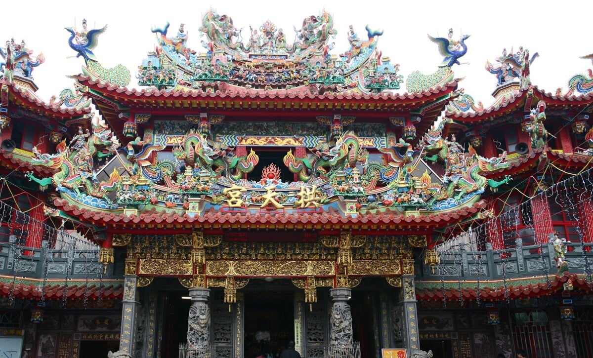 ▲拱天宮媽祖廟。